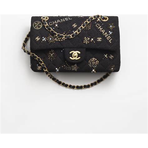 chanel black caviar calfskin small flap|Small classic handbag, Grained calfskin & gold.